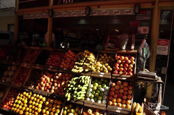 Quitanda nas ruas de Pocitos, bairro de Montevideo, no Uruguai